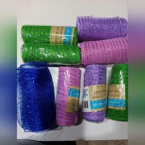 Rolls of Wreath Ribbon